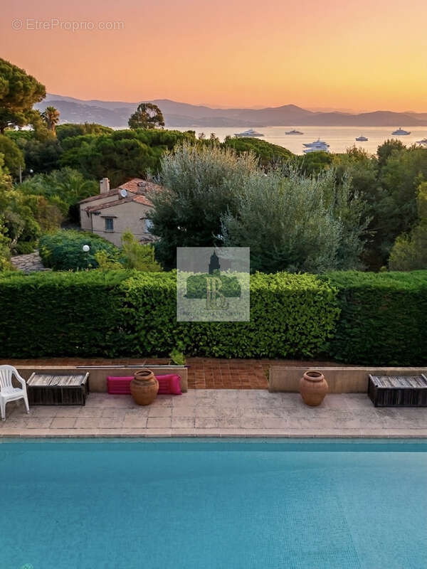 Gassin, villa, vue mer de l'étage, aux portes de Saint-Tropez, - photo 3
