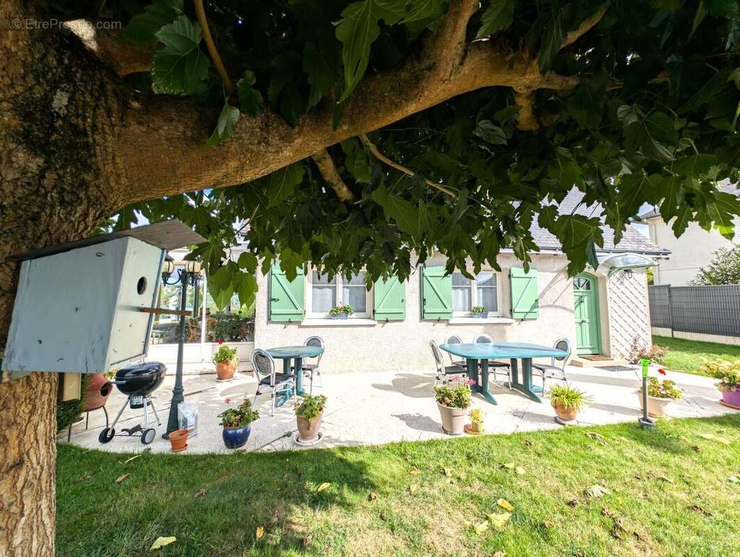 Terrasse Sud - Maison à LA MEMBROLLE-SUR-CHOISILLE