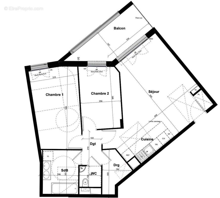 Appartement à SAINT-GERMAIN-EN-LAYE