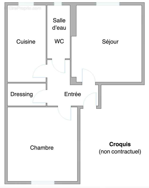 Appartement à PARIS-15E