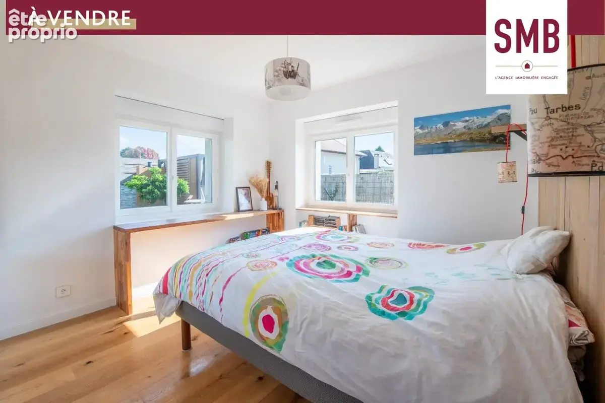 T4 en rez-de-jardin 79 m² rénové  Jardin 200 m², jacuzzi, plein sud  Lons - photo 5