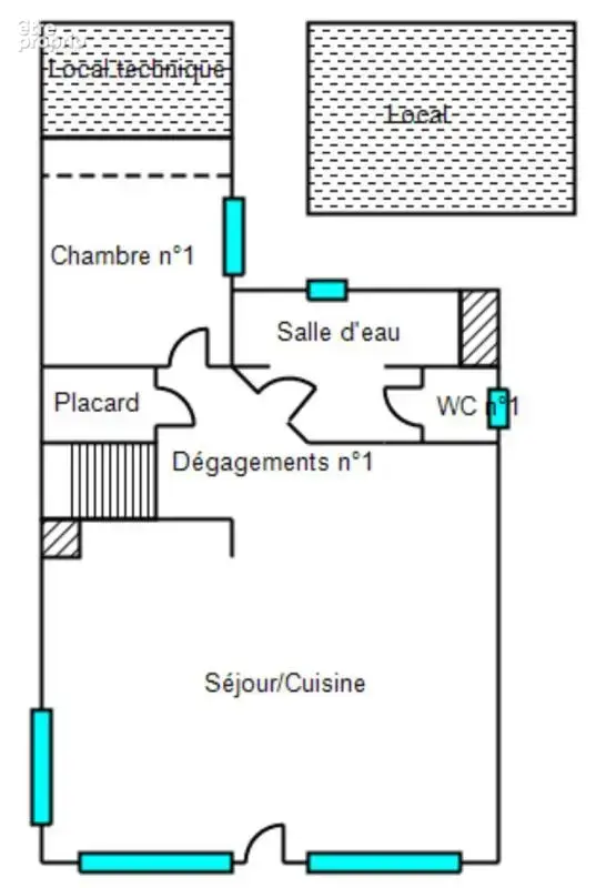 maison de ville T5 avec places de parking - photo 5