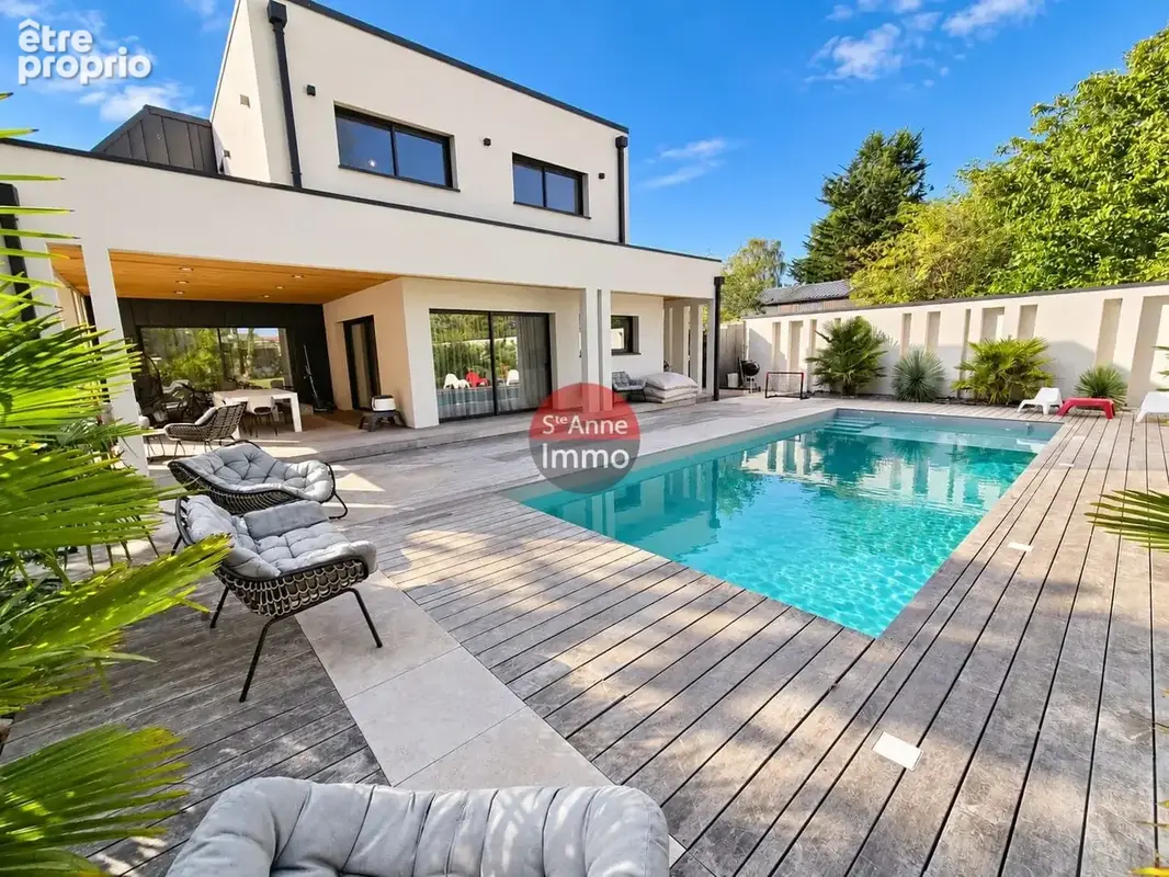 Amiens -henriville a 5min du centre ville -  maison contemporaine d'exception de 278 m2 avec piscine - photo 2