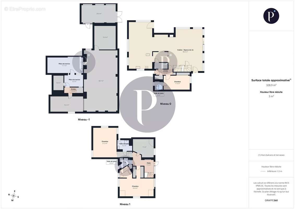 VAUHALLAN – Propriété 7 pièces – Réception 100 m² - Vue dominante – Terrain boisé 4726 m² - photo 26