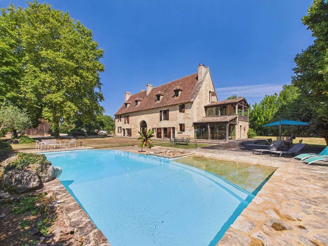 Propriété d’exception du Moyen Âge en bord de rivière – Maison d’amis, piscine à débordement et dépendance – Proche Bergerac - photo 17