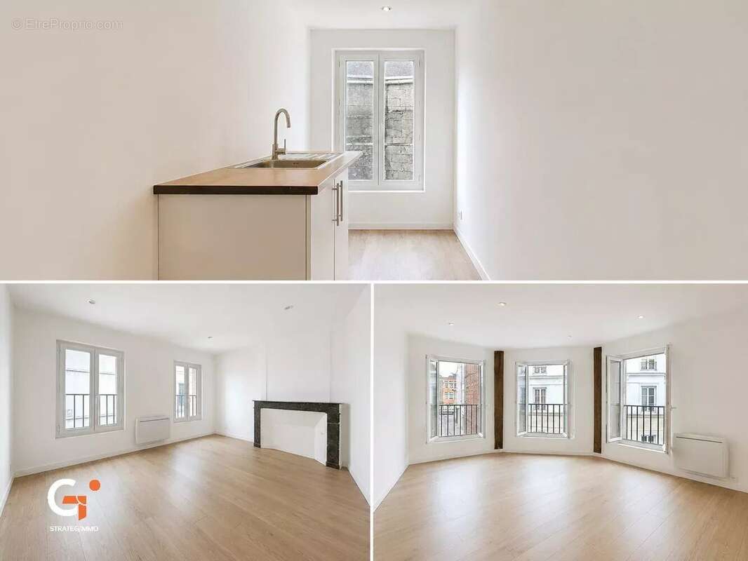 Immeuble de rapport – 4 appartements t2 – place saint marc. - photo 9
