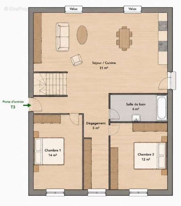 Appartement à VILLENEUVE-SUR-LOT