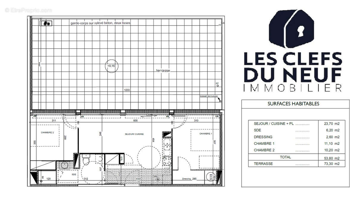 Appartement Port Vendres 3 pièces de 60m² + Terrasse vue mer + 2 Parking sous-sol ! - photo 6