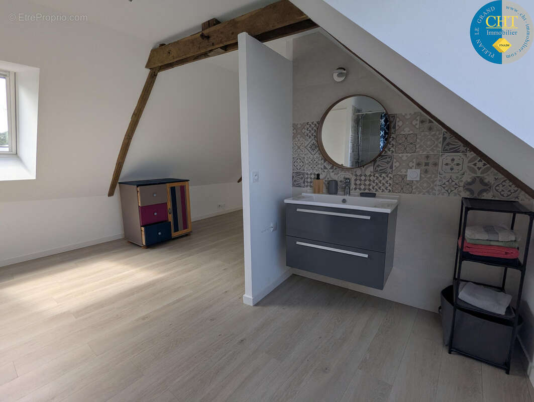 Exclusivité : belle maison de bourg rénovée (dpe b)   saint-malo-de-beignon (56380) avec cht immobilier - photo 21