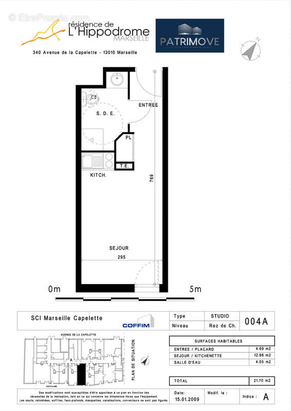 Appartement à MARSEILLE-10E