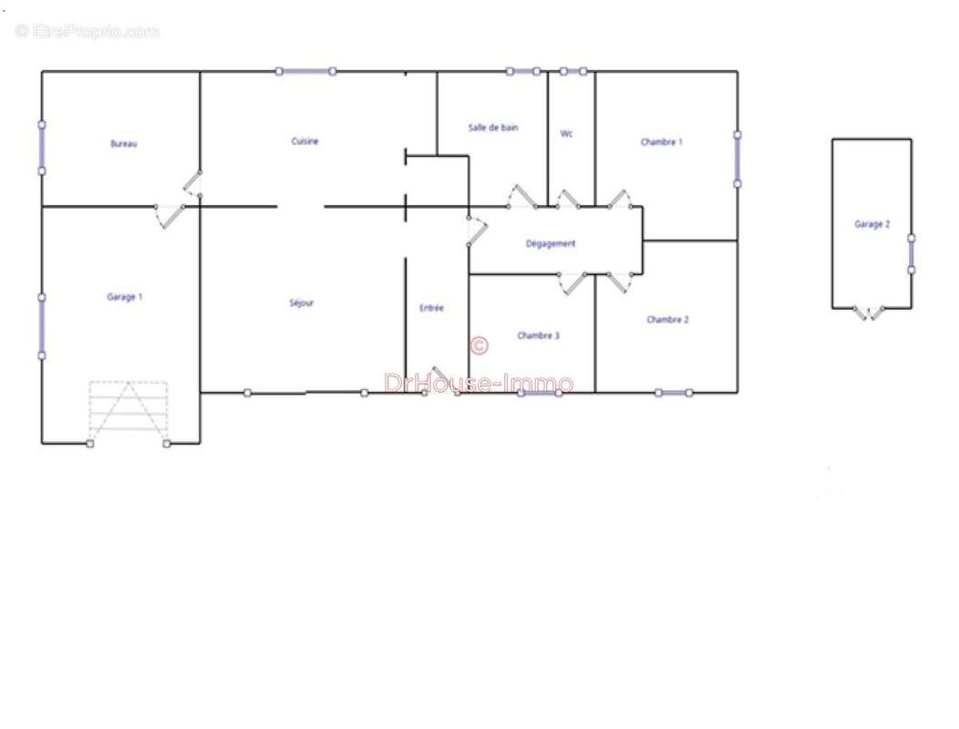 Maison à LA CROIX-BLANCHE