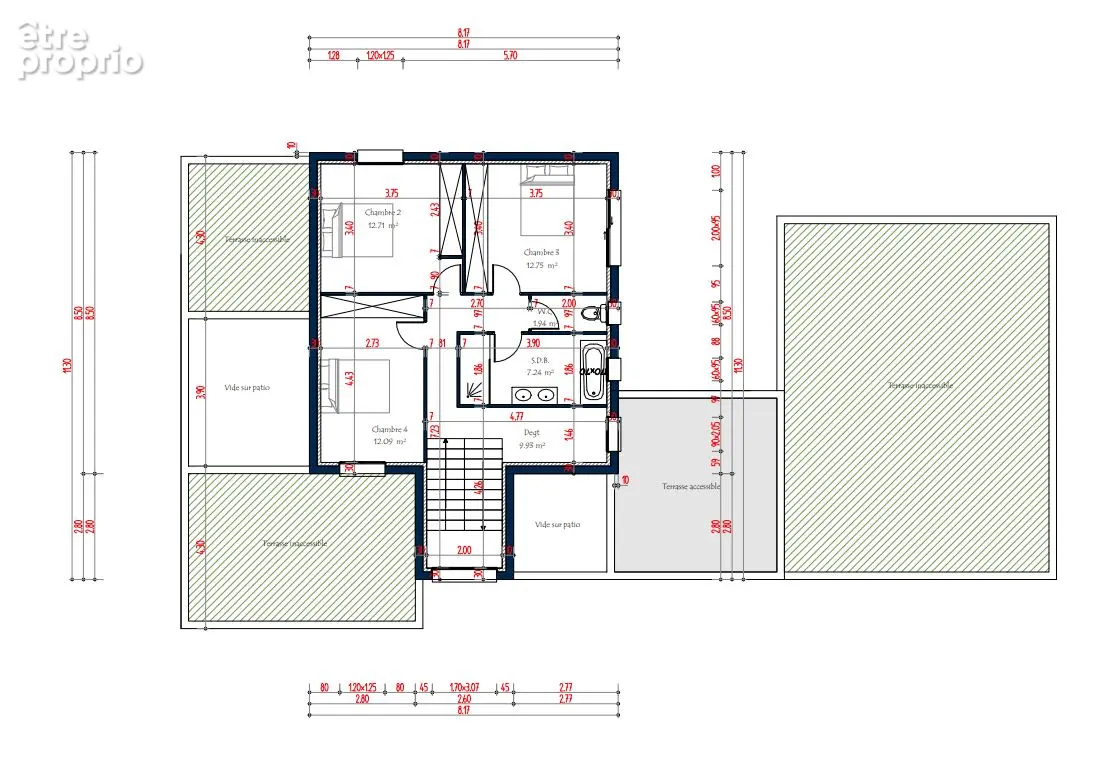 Villa  de standing 4 faces de 195m2 sur 1420m2 de terrain avec piscine - photo 4