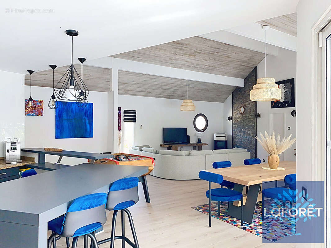 Maison contemporaine environ 195m² avec piscine au coeur de la nature -10 min de Dax - photo 4