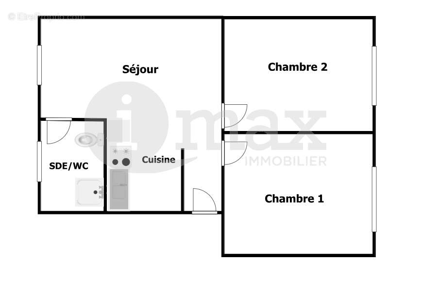 ASNIÈRES-SUR-SEINE - Quartier Château / Voltaire - 3 pièces - 317 000  FAI - photo 6