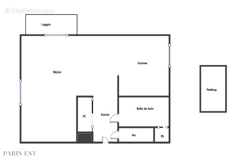 Appartement à VILLEPARISIS