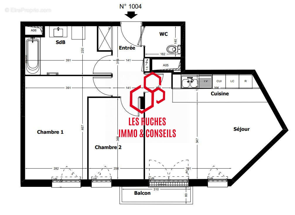 Appartement à POMPONNE