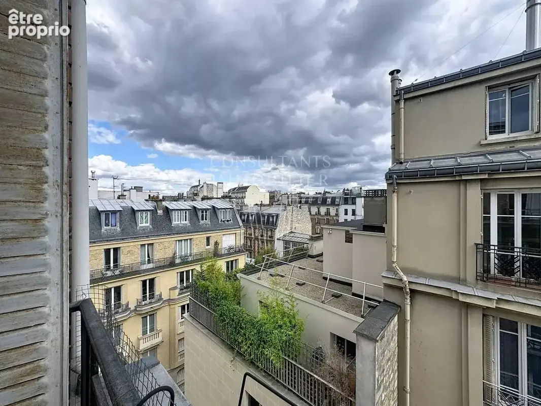 Paris xvi - auteuil - studio traversant - photo 5