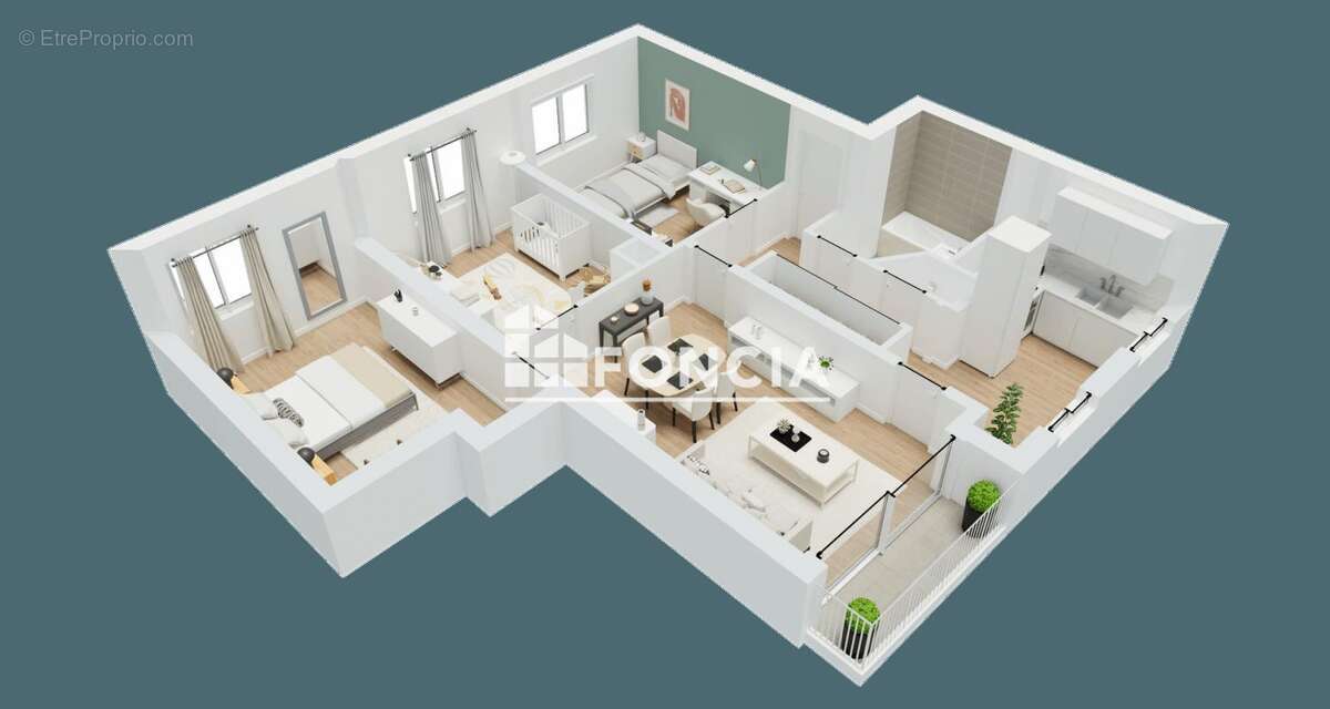 Appartement à LE PLESSIS-ROBINSON