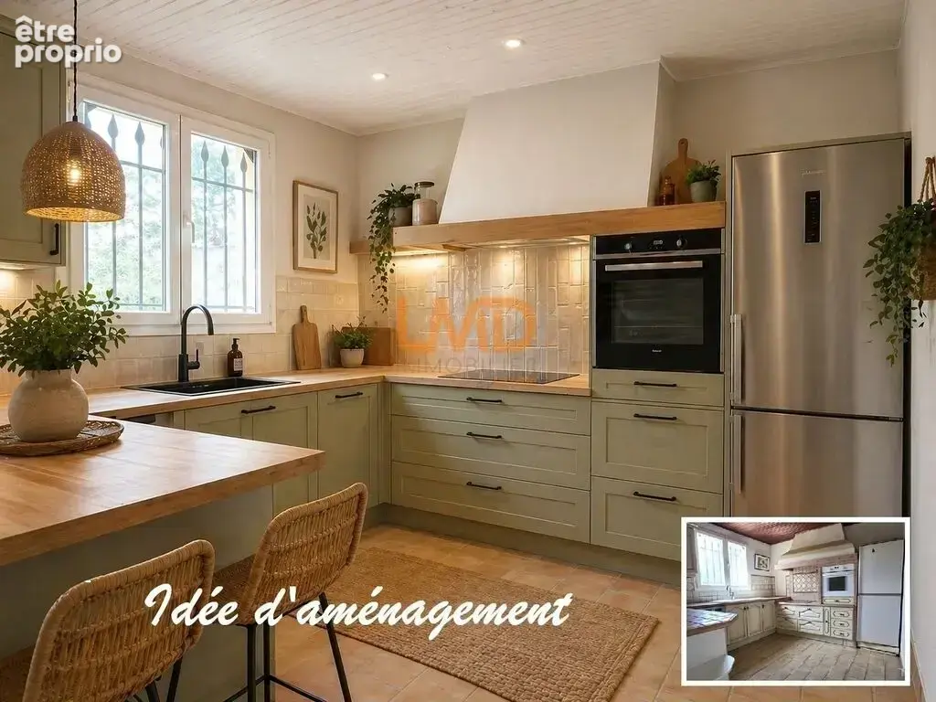Maison plain-pied, garage, terrain 826 m², au calme avec vue dég - photo 7