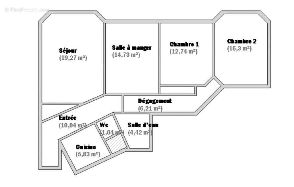 Appartement à PARIS-12E