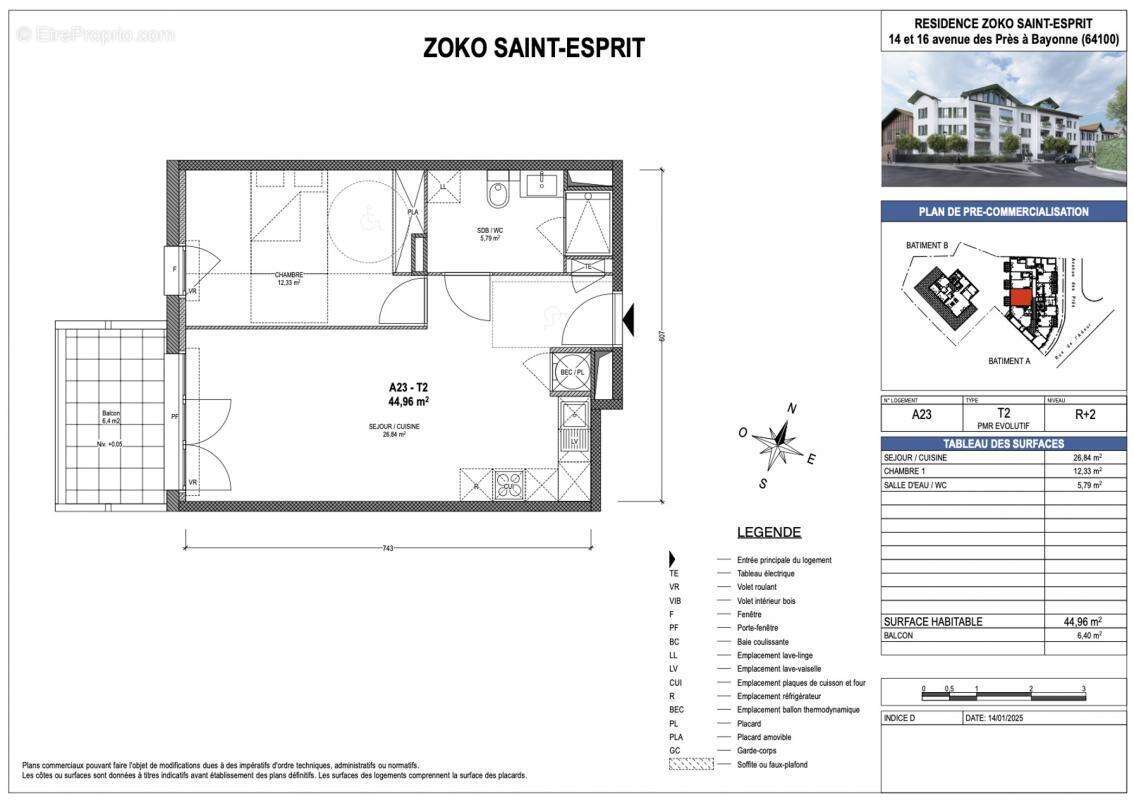 Appartement à BAYONNE