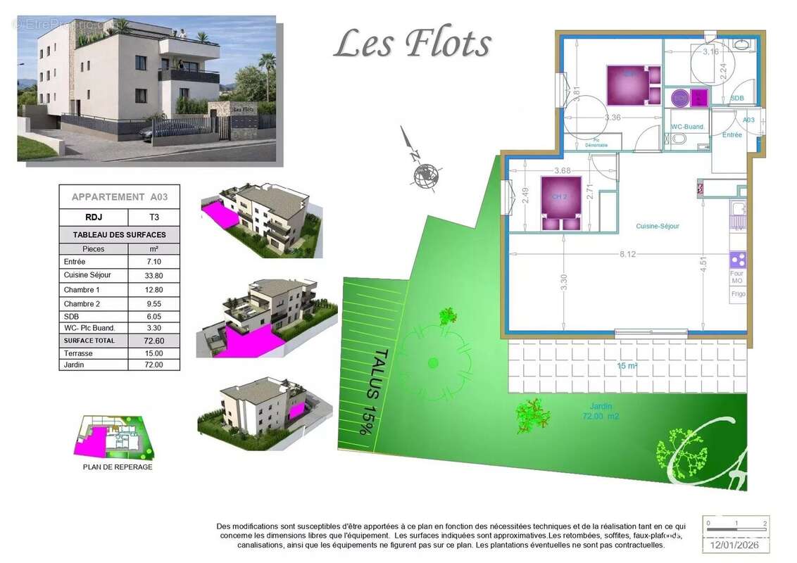 Appartement à FREJUS