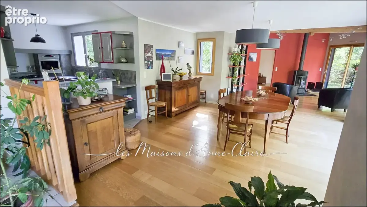 Maison plain-pied campagne Sainte-Pazanne bois garage terrasse - photo 5