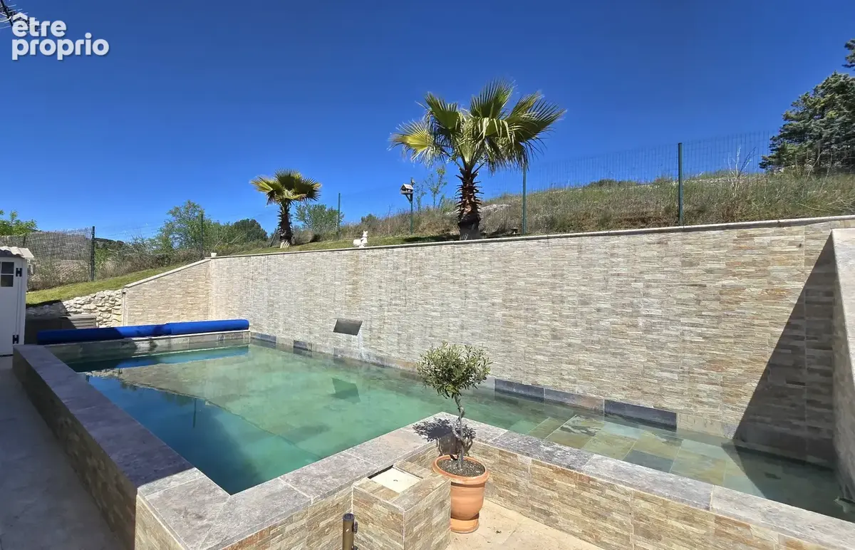 Villa contemporaine 2018 de 150m2  dpe a  piscine pierre de bali  300m du village  caumont-sur-durance - photo 26