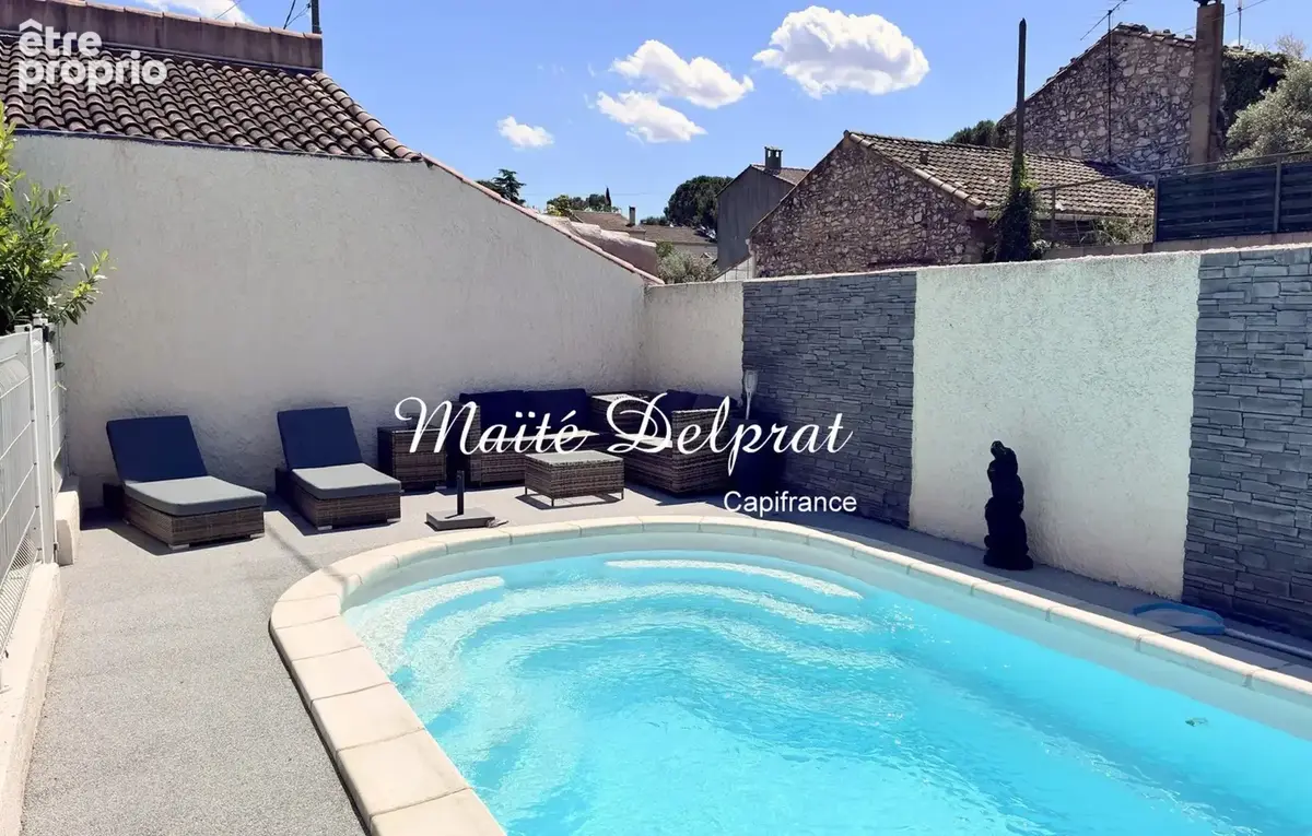 Vedène (84)– maison rénovée 114 m² avec piscine, jardin et dépendance - photo 2