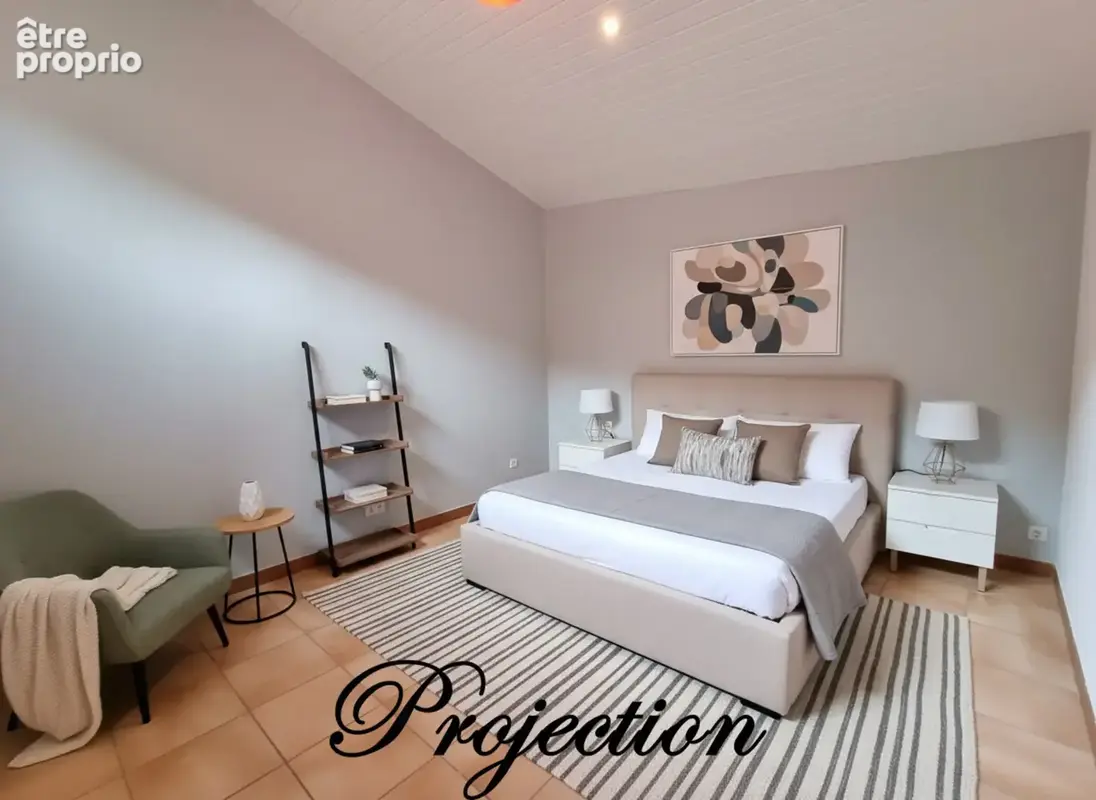 Maison de charme à 50 m du Lot avec mezzanine et terrasse - photo 11