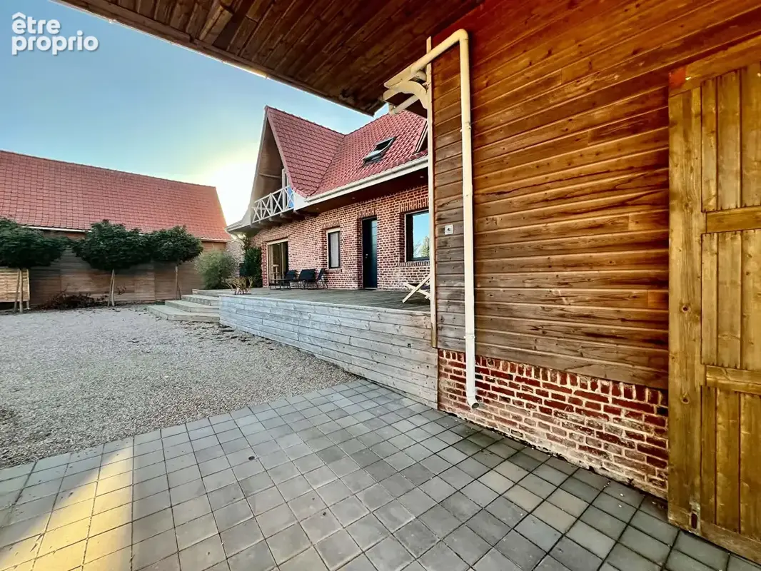 Auchy-aux-bois - Corps de ferme 170 m² - 4 chambres - jardin - carport - hangar ( garages) - photo 2