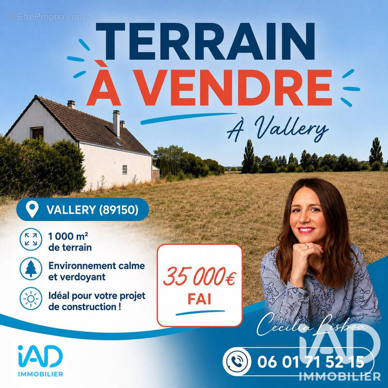 Photo 1 - Terrain à VALLERY
