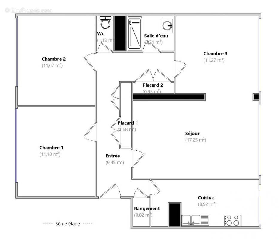 Photo 1 - Appartement à VITRY-SUR-SEINE