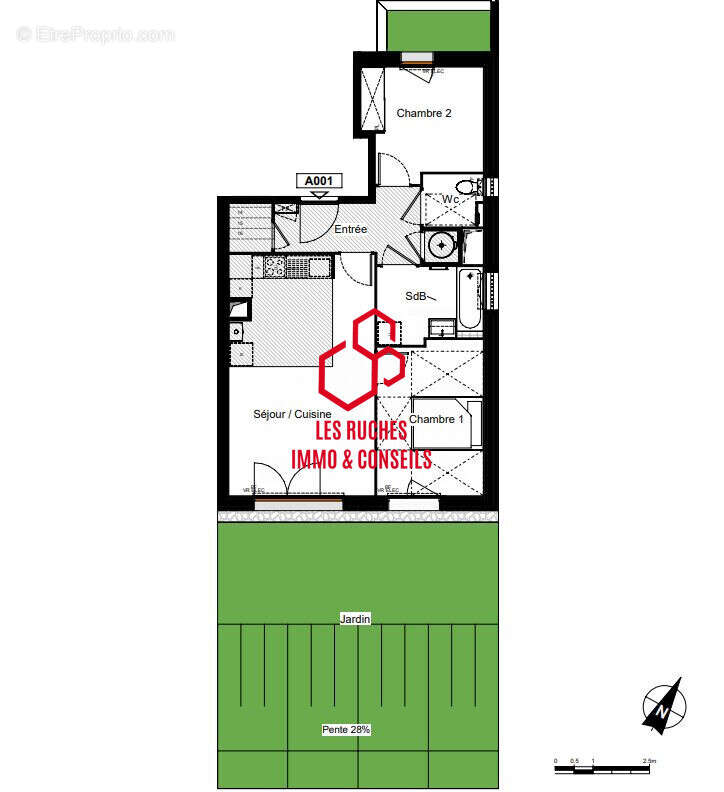 Appartement à COUPVRAY