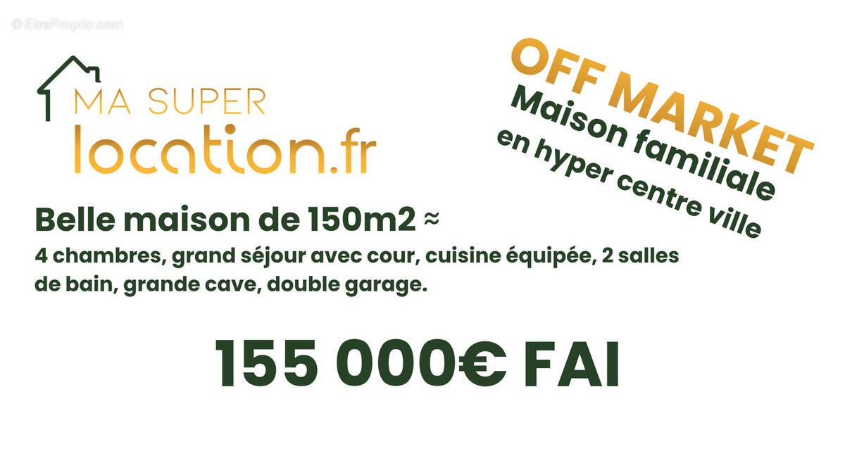 Maison à SAINT-QUENTIN