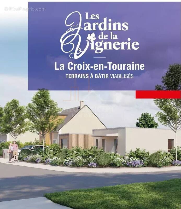 Terrain à LA CROIX-EN-TOURAINE