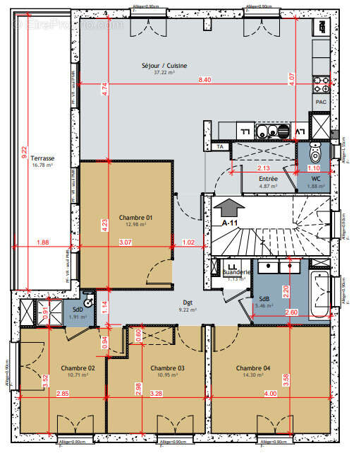 Appartement à SAINT-NIZIER-DU-MOUCHEROTTE