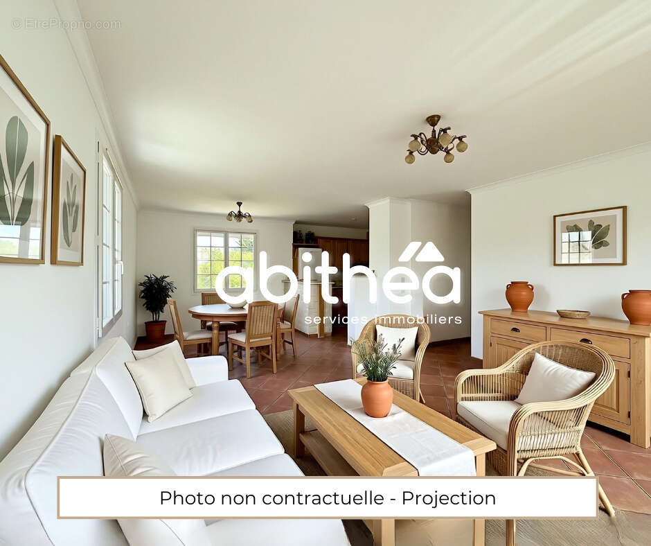Maison sur sous sol amenage  139m2  4 chambres  double garage  carport a camping car  1780m2 terrain clos - photo 2