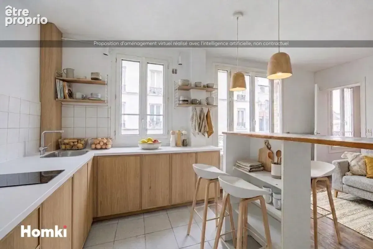 Appartement T3 de 52 m² à Saint-Denis 93200, Rue Catulienne - photo 6