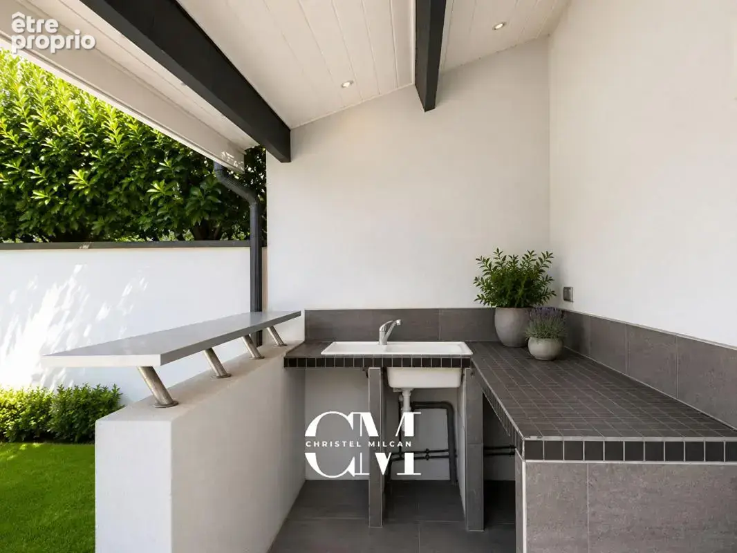 Maison contemporaine de plain-pied avec piscine 180 m2 Bruges Grand Darnal - photo 4