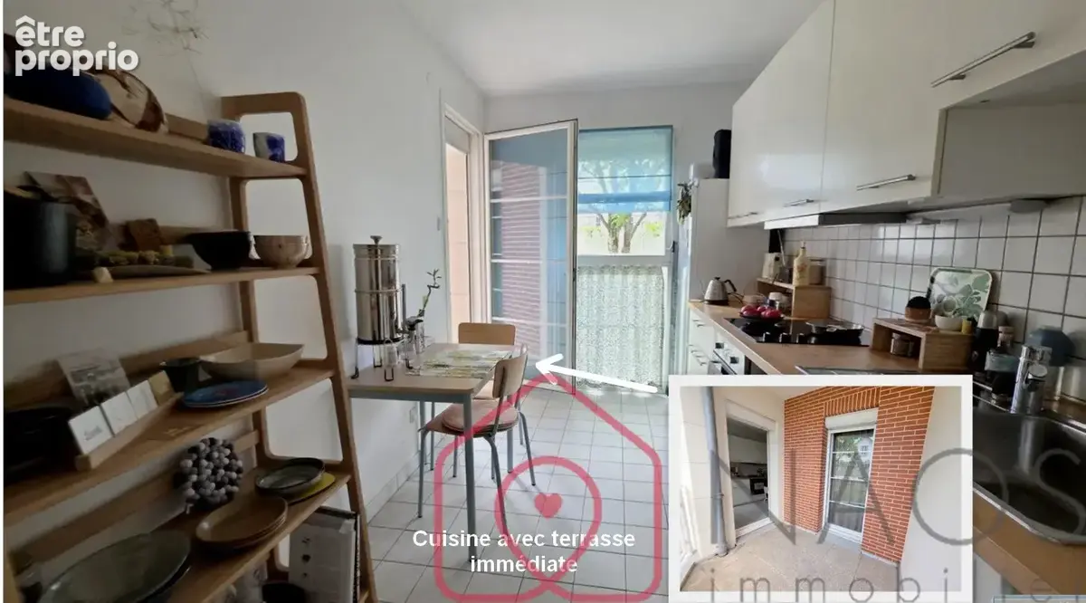 Orléans Dunois Madeleine Grand F2 plain-pied (F3 possible) 2 terrasses, parking et cave - photo 4