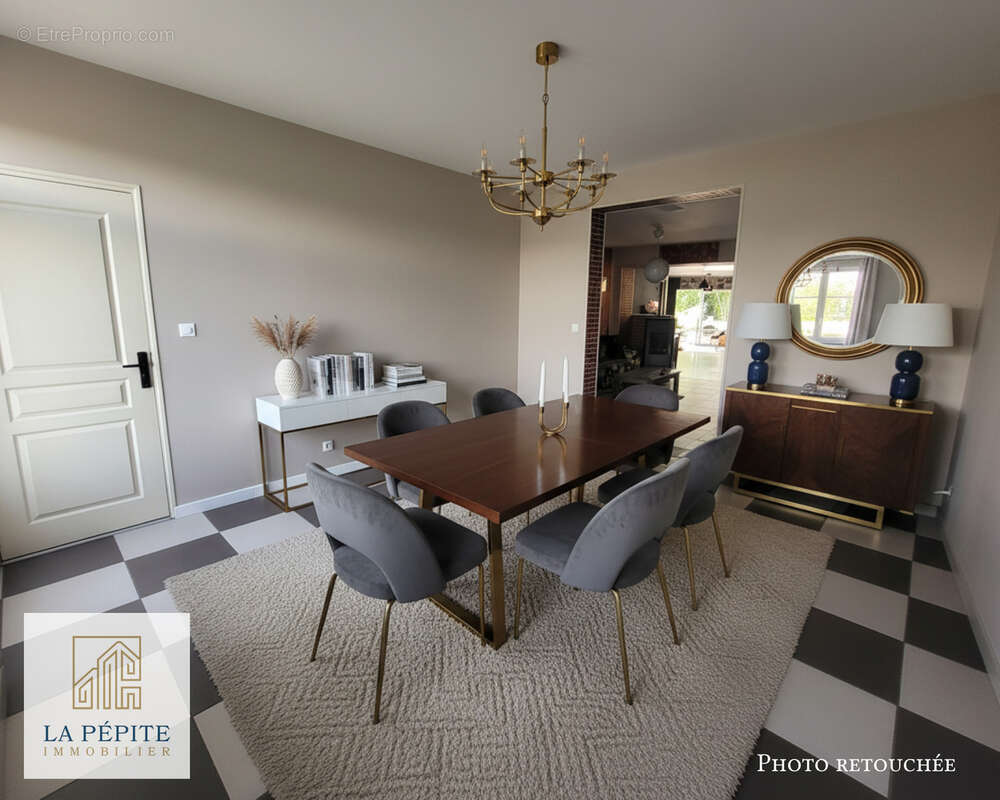 Maison de ville 114 m2 - 2 chambres - 2 bureaux - terrasse et jardin - aulnoye-aymeries - photo 2