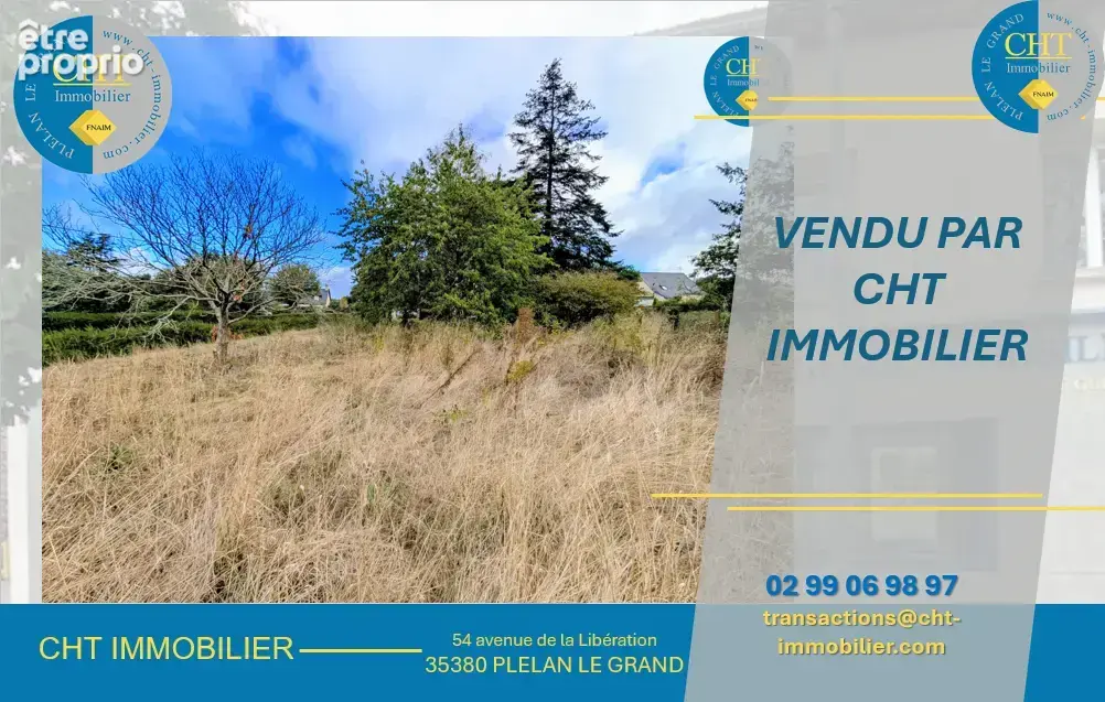 Terrain à PLELAN-LE-GRAND