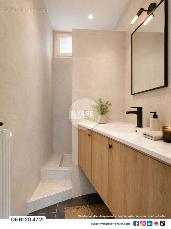 Appartement T3  2 CH  67m2 - photo 13