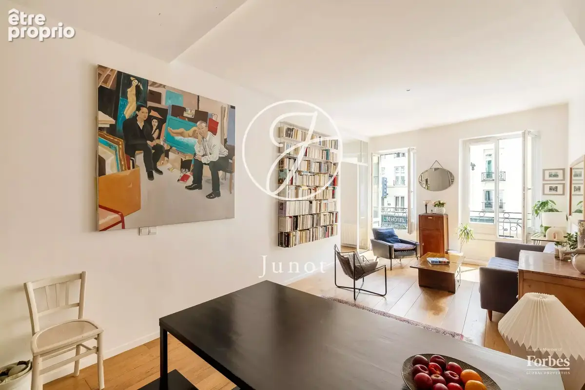 Paris 10e – FAUBOURG SAINT-MARTIN – Appartement – 3 pièces – 66,14m² Carrez - 67,41m² au sol – 2 chambres - Volumes - photo 2