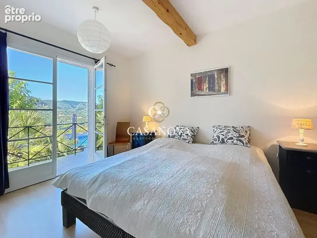 Lodeve  villa avec vue panoramique sur la campagne et le lac du salagou - photo 8
