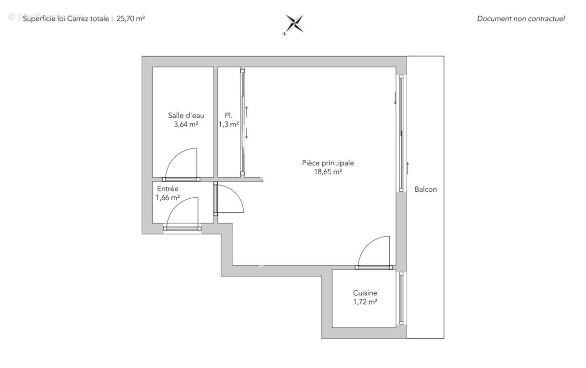 Appartement à PARIS-18E