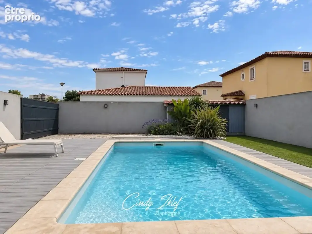 Marignane- Les Beugons- Maison individuelle T4 de plain-pied avec piscine - photo 2
