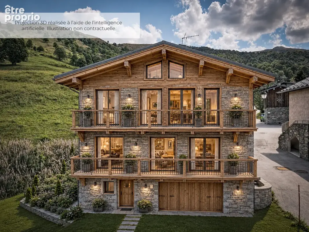 Chalet à rénover   Projet d’investissement immobilier dans la Vallée des Belleville - photo 2