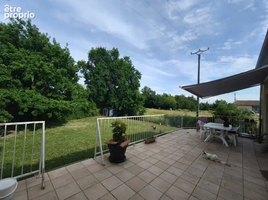SAINT SULPICE SUR LEZE - maison t4 au calme absolu jardin avec vue sur la lèze - photo 2